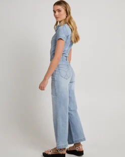 Sailor Denim Jumpsuit