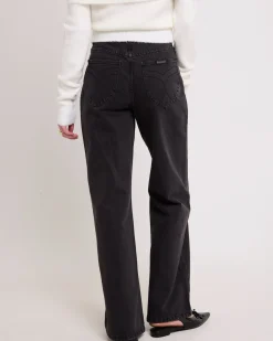 Sailor Long Denim Jeans Black Stone