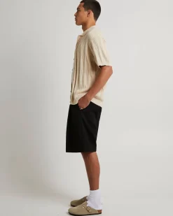 Santis Short Sleeve Cable Knit Shirt
