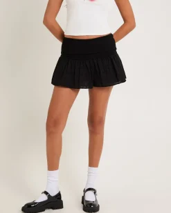 Sarai Broderie Mini Skirt