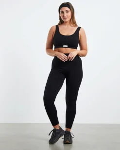 Scoop Neck Sports Crop