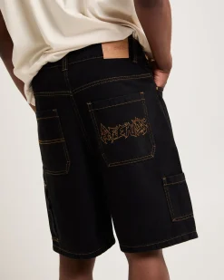 Scorched Harper Denim Baggy Fit Carpenter Shorts