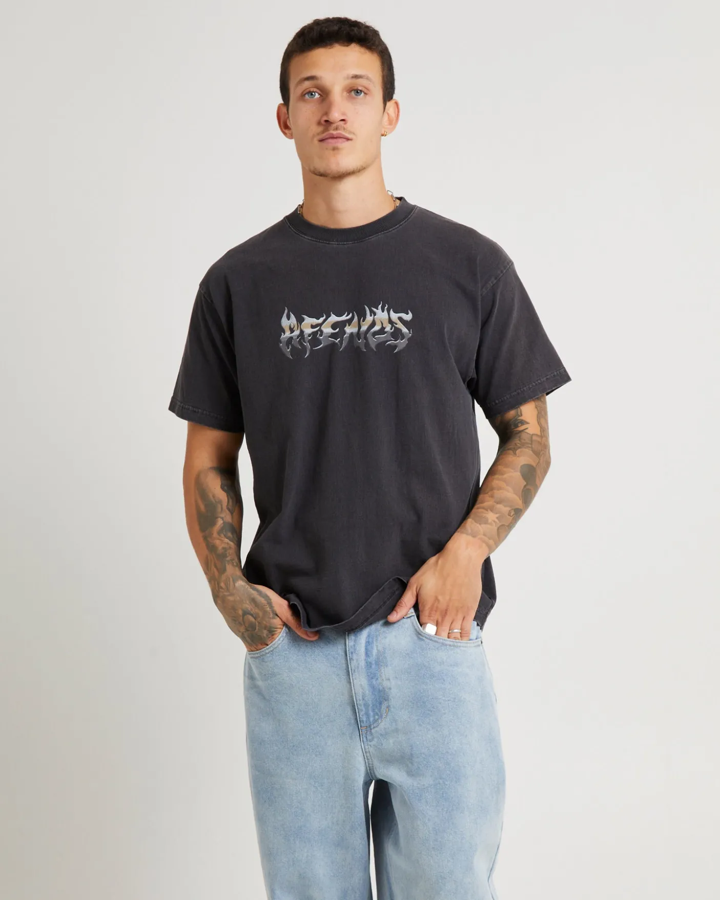 Scorched Heavy Boxy Fit T-Shirt