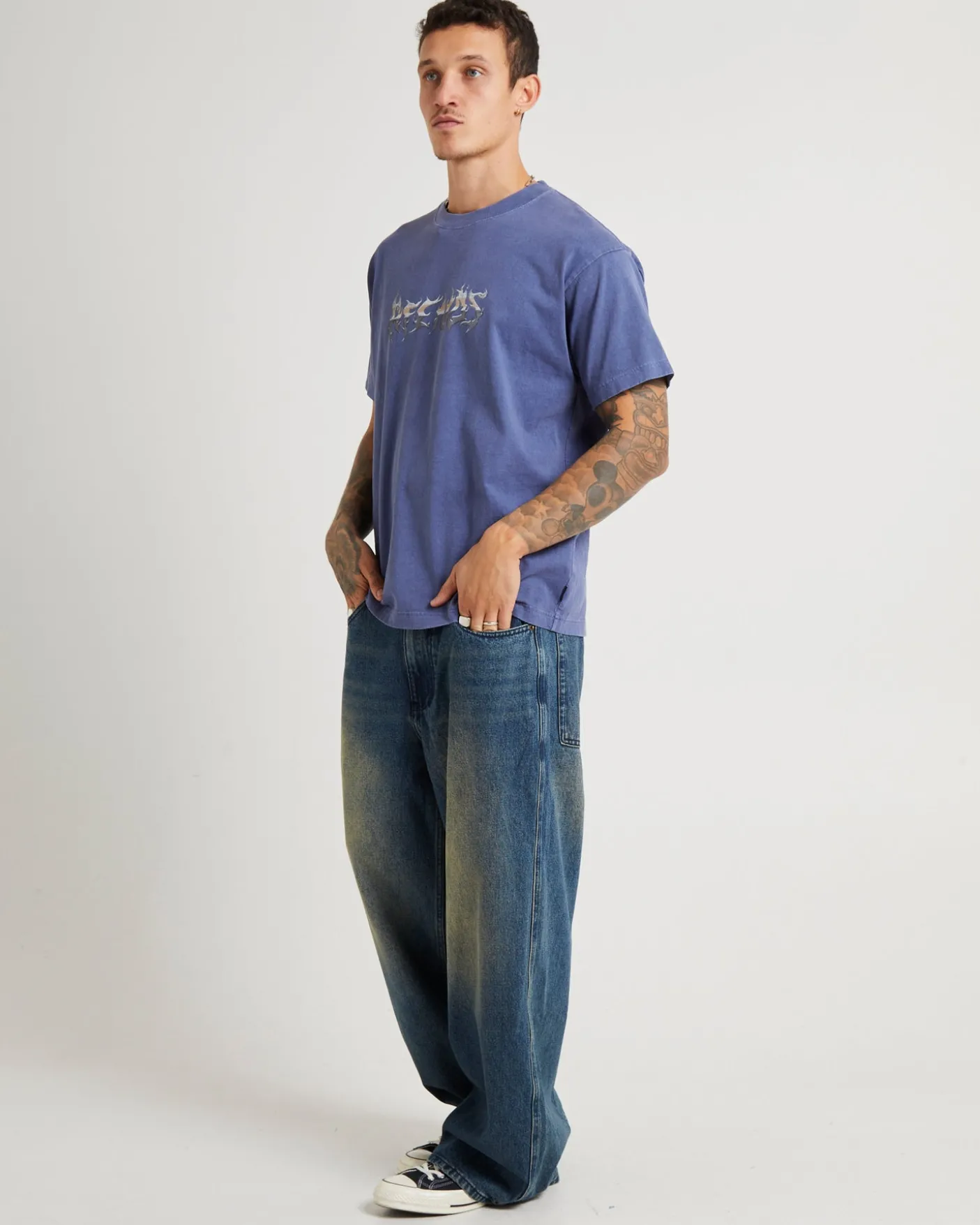 Scorched Heavy Boxy Fit T-Shirt