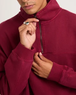 Script 1/4 Zip Fleece Jumper