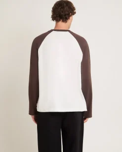Script Long Sleeve Raglan T-Shirt