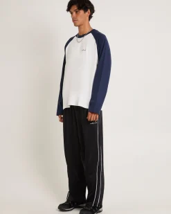 Script Long Sleeve Raglan T-Shirt
