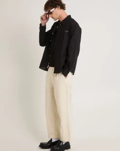 Script Oxford Long Sleeve Shirt