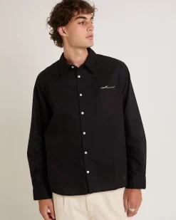 Script Oxford Long Sleeve Shirt