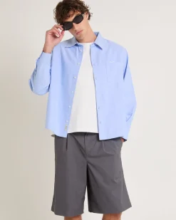 Script Oxford Long Sleeve Shirt
