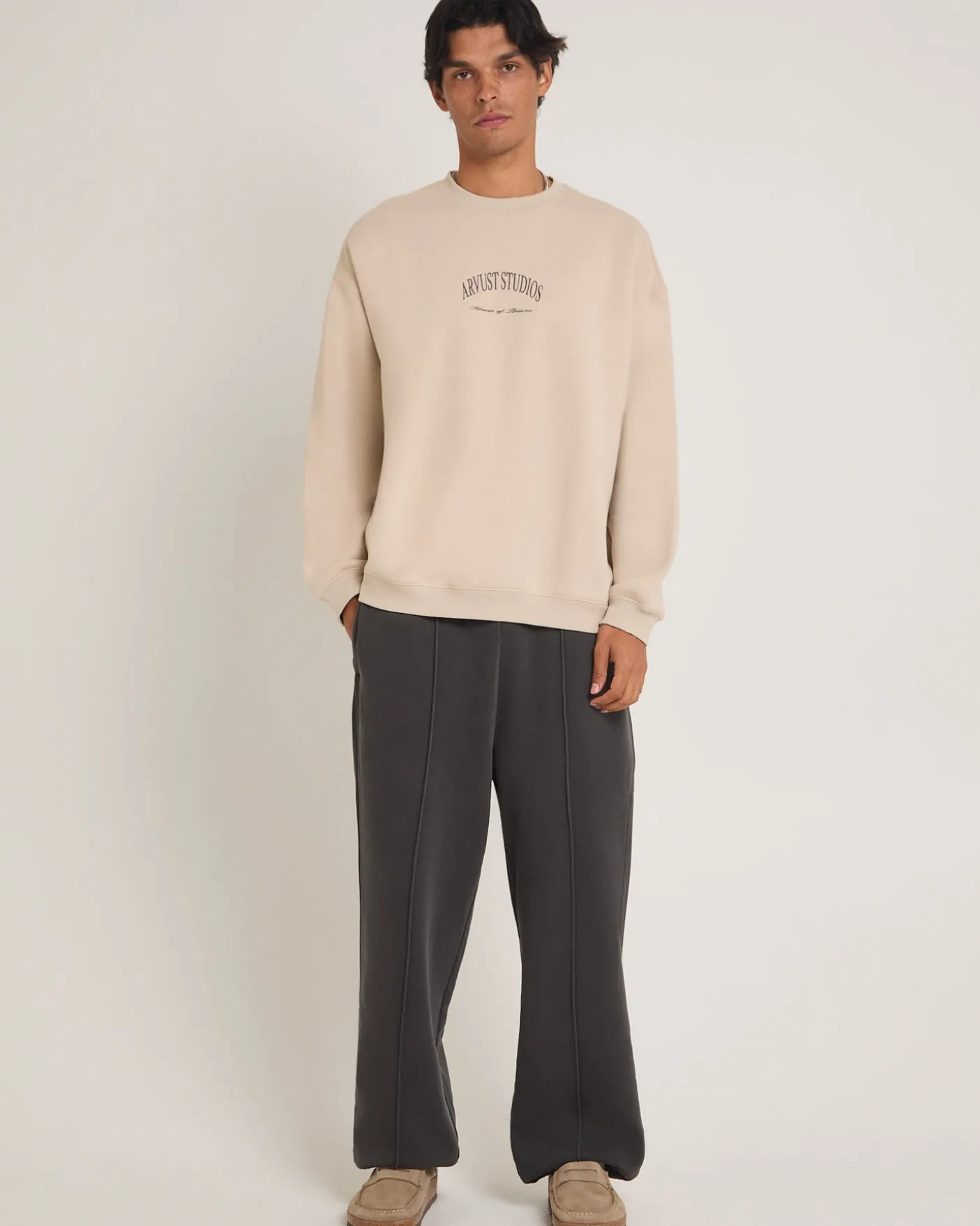 Script Straight Leg Track Pants