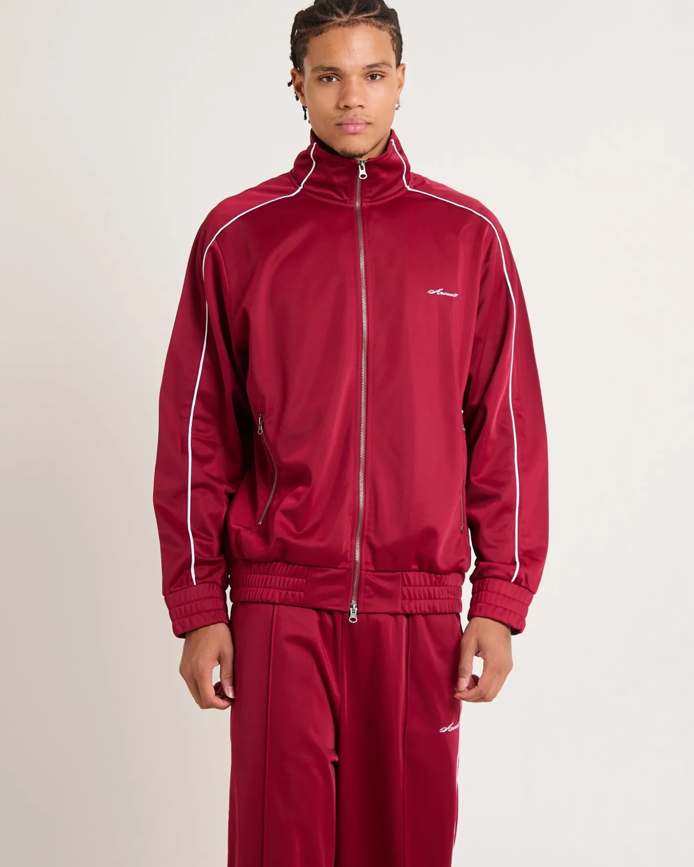 Script Tricot Track Jacket