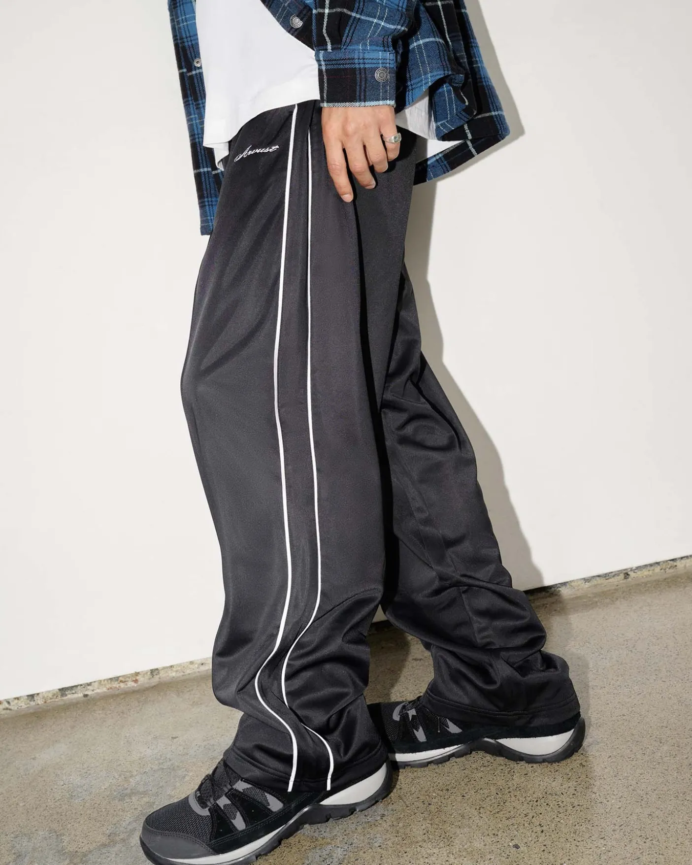 Script Tricot Track Pants