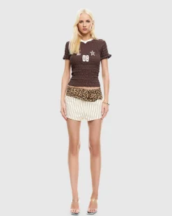 Scrunched Spectate Top