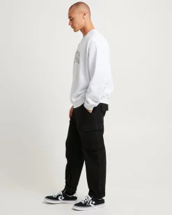 Seattle Crew Jumper Frost Marle Grey