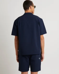 Seersucker Short Sleeve Resort Shirt