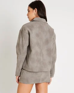 Serena Suede Jacket
