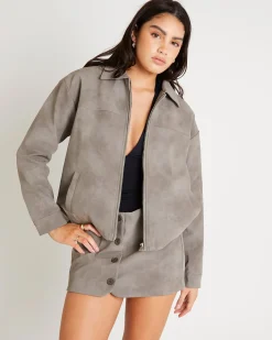 Serena Suede Jacket