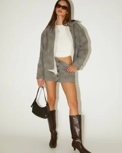 Serena Suede Skirt