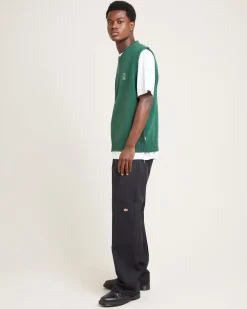 Service Knit Vest Green