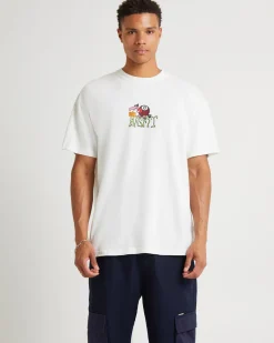 Sheer Luck Short Sleeve T-Shirt Thrift White