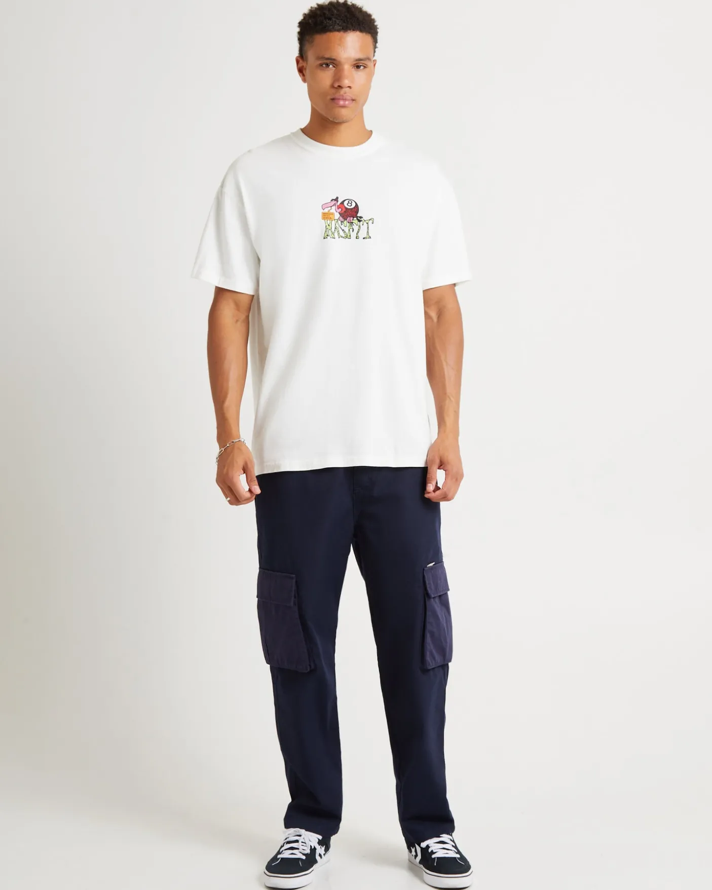Sheer Luck Short Sleeve T-Shirt Thrift White