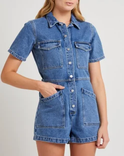 Short Denim Coverall Chantell