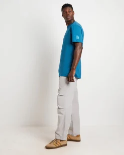 Short Sleeve Brand Proud T-Shirt in Blue Coral