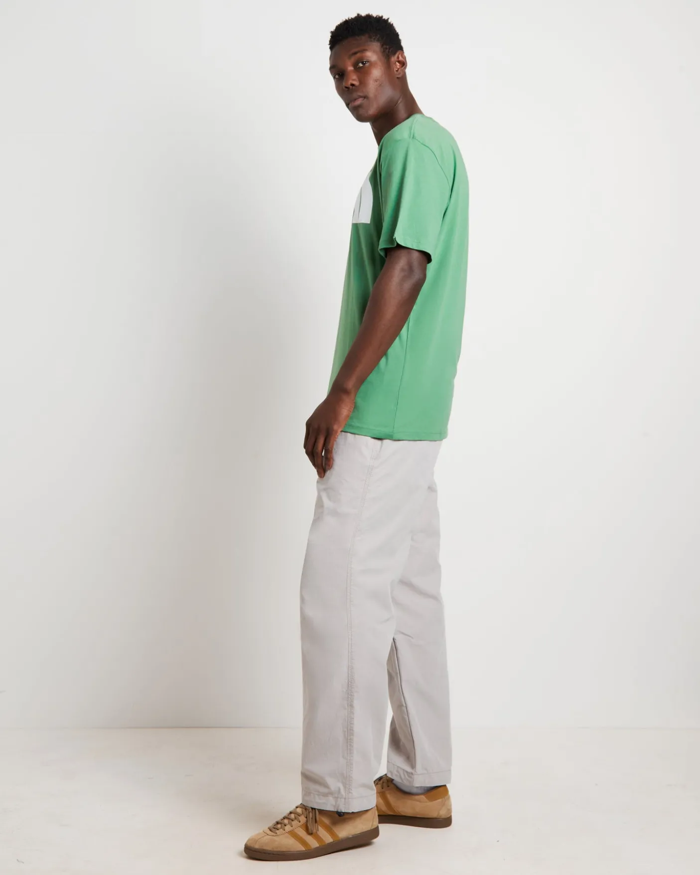 Short Sleeve Half Dome T-Shirt in Grass Green