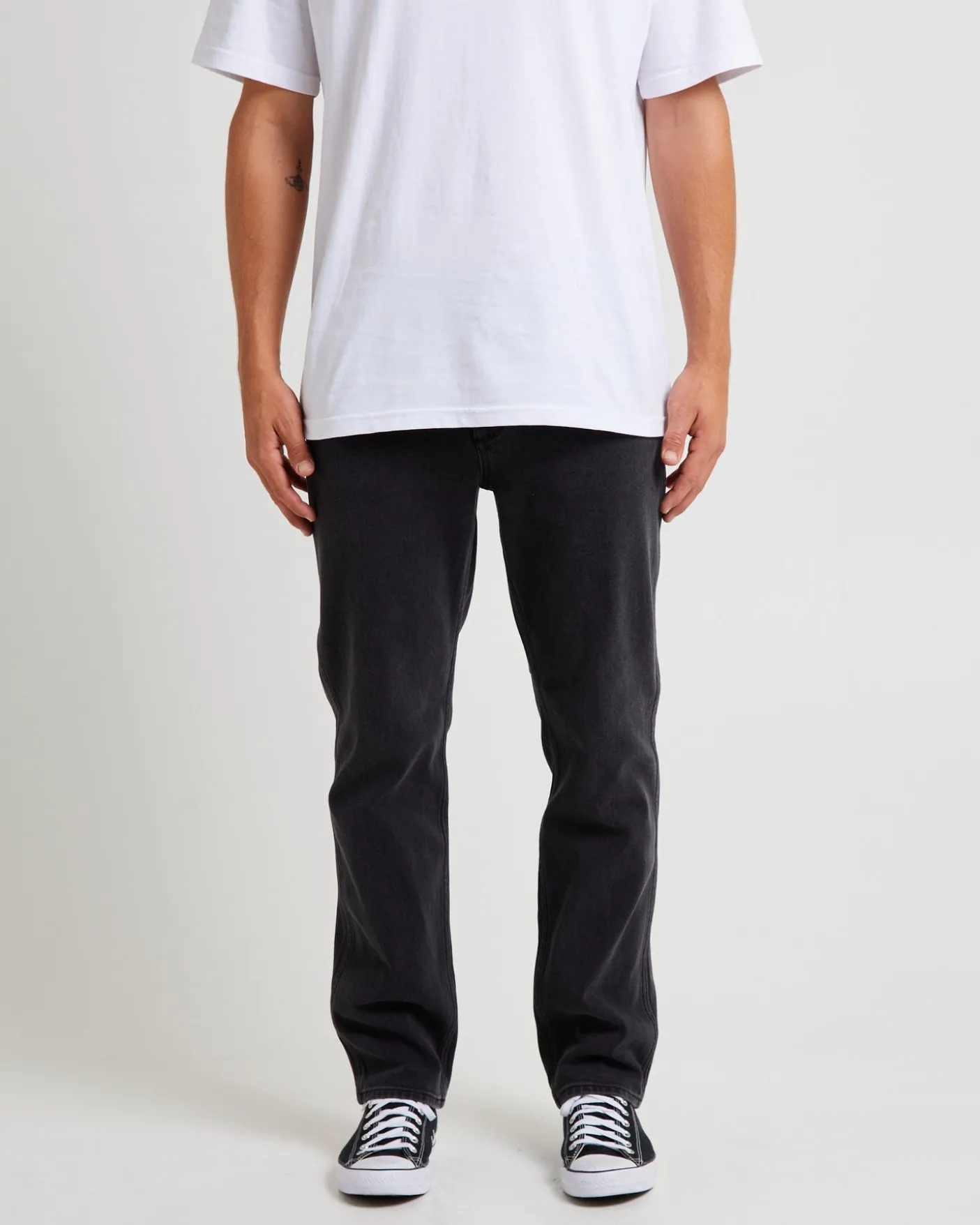 Sid Denim Jeans Smoke Falling