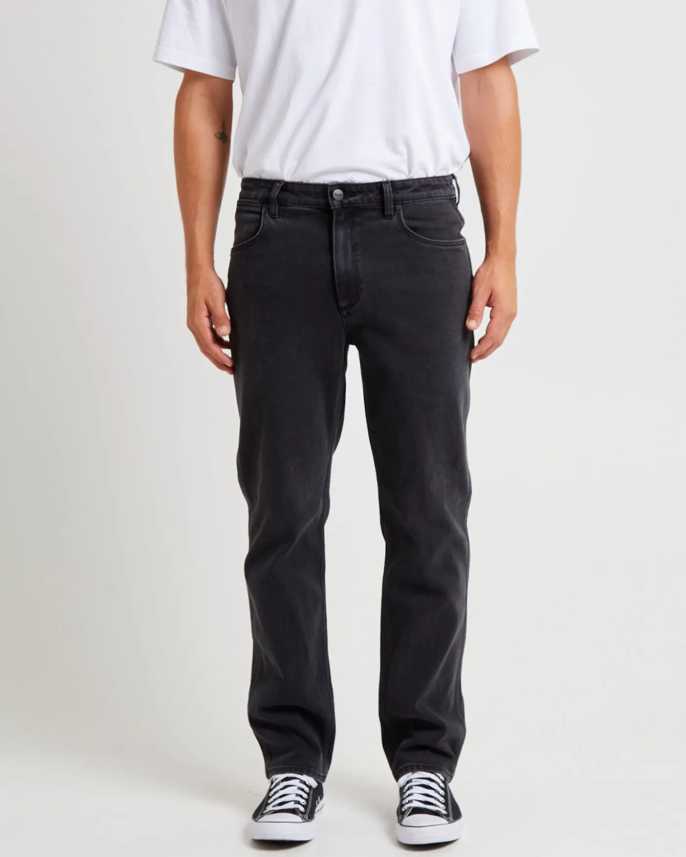 Sid Denim Jeans Smoke Falling