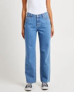 Signature Mid Baggy Denim Jeans Next