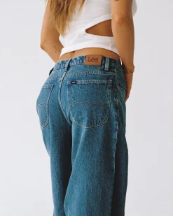 Signature Wide Leg Relaxed Denim Jeans