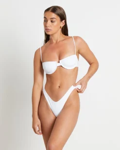 Skinny Strap Underwire Bikini Top Bikini Top