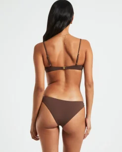 Skinny Strap Underwire Bikini Top Bikini Top