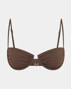 Skinny Strap Underwire Bikini Top Bikini Top