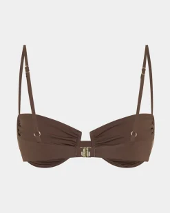 Skinny Strap Underwire Bikini Top Bikini Top