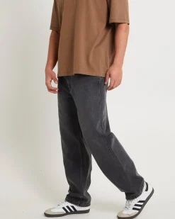 Slacker Relaxed Denim Jeans Jetfire
