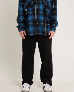 Slacker Relaxed Denim Jeans Steele Black
