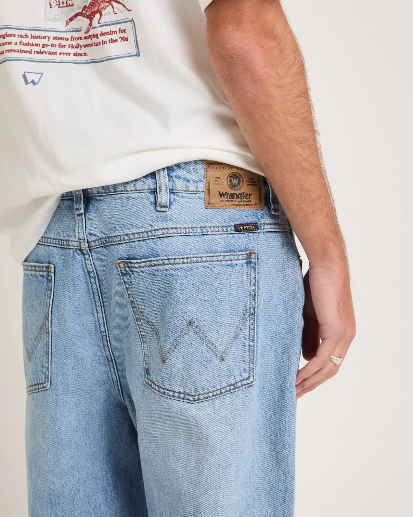 Slacker Relaxed Denim Jeans Surrender