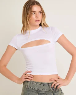 Slashed Tee