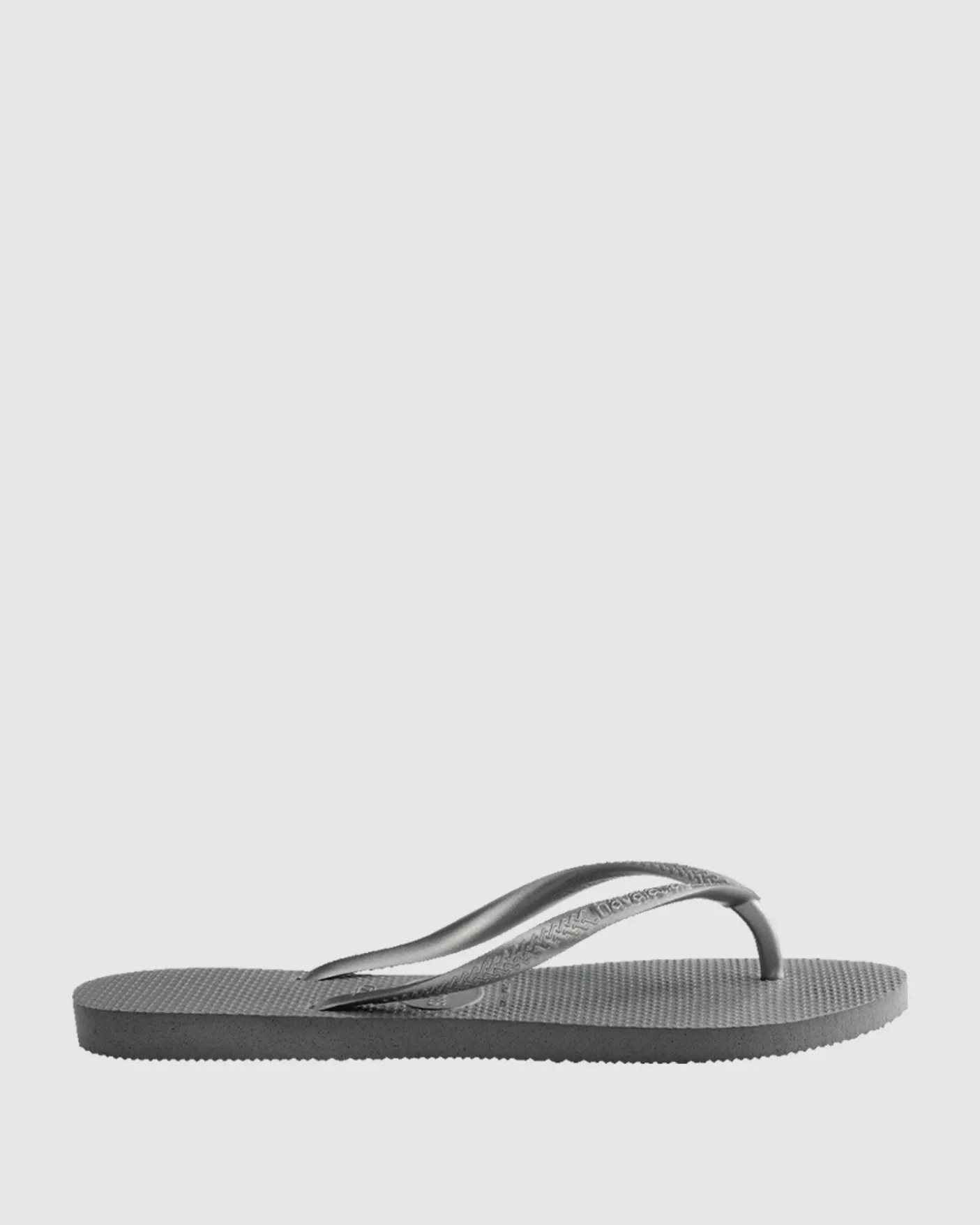 Slim Metallic Thongs