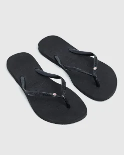 Slim Rose Crystal Thongs