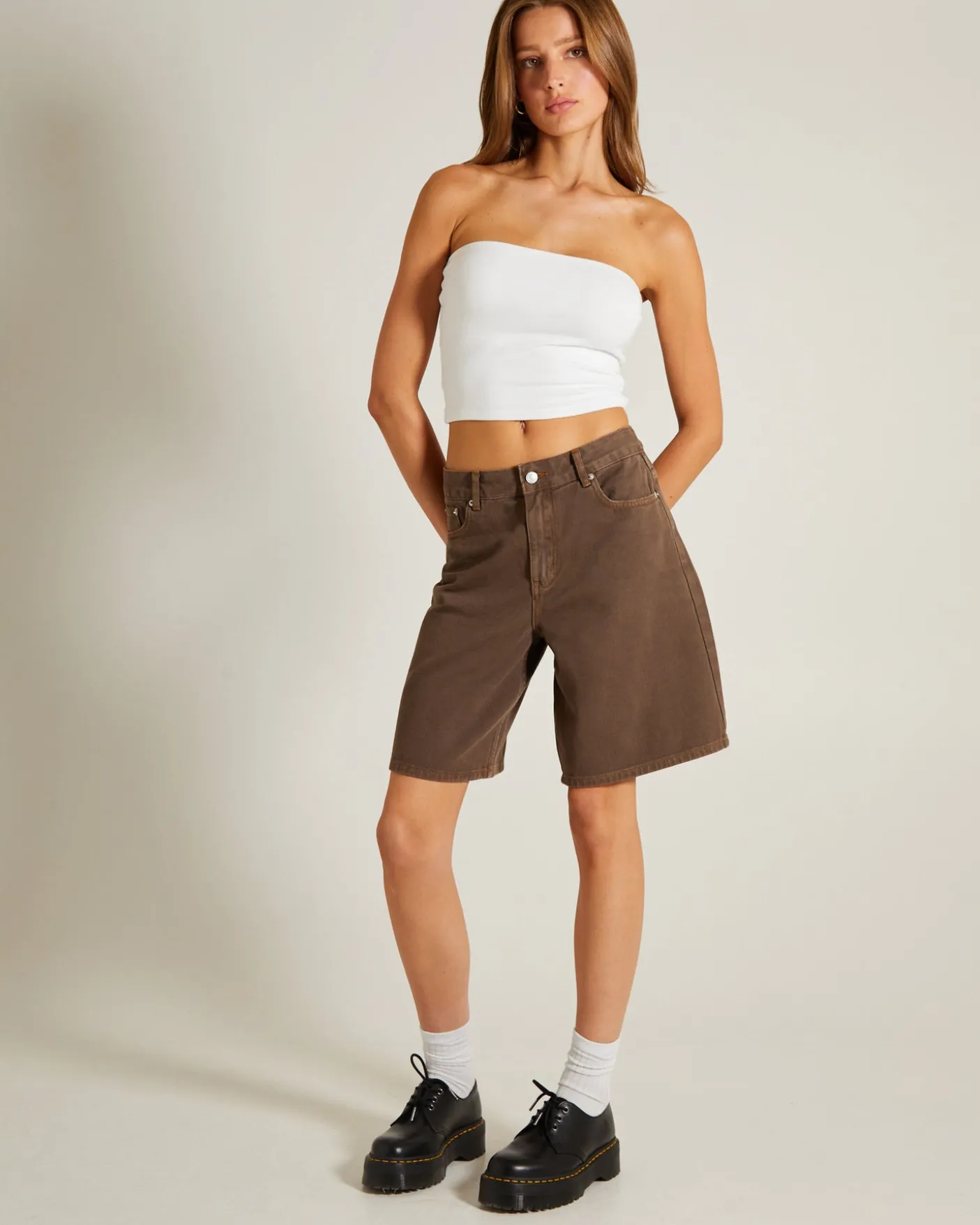 Slinky Strapless Top
