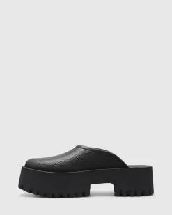Slip On Clogs in Black
