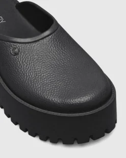 Slip On Clogs in Black