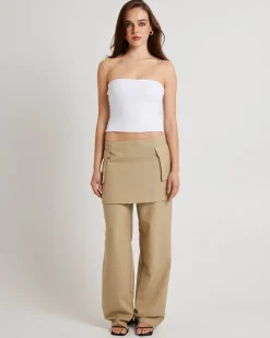 Sloane Tailored Mid-Rise Pant