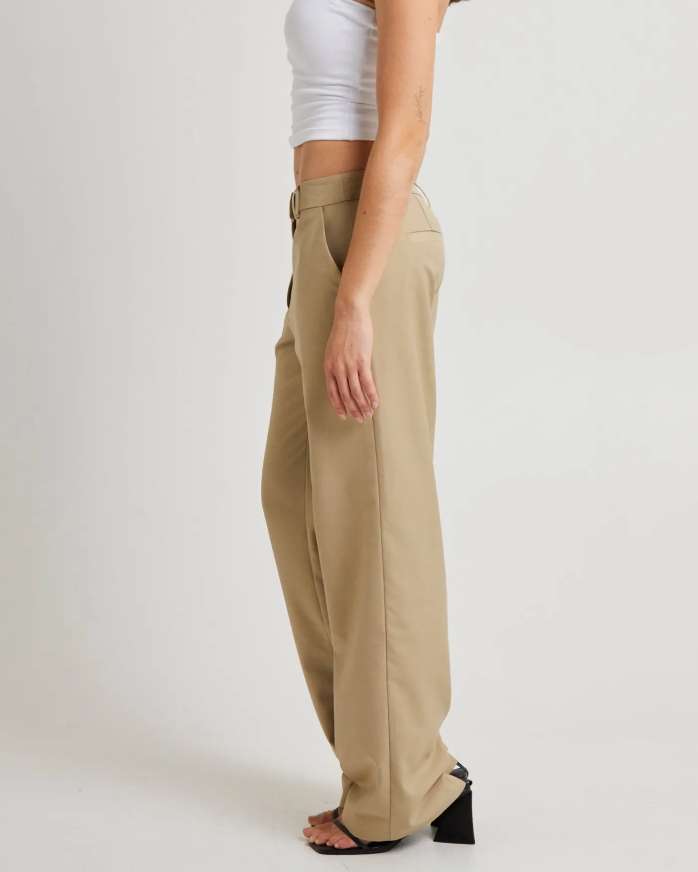 Sloane Tailored Mid-Rise Pant