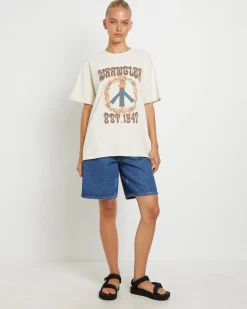 Slouch Short Sleeve T-Shirt in Botanical Love