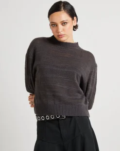 Slub Ladder Knit Jumper